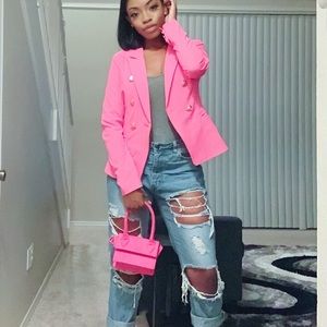 Pink Blazer